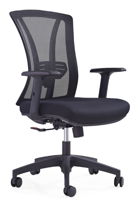 辦公職員椅:606-1B黑色 辦公職員椅:606-1B黑色